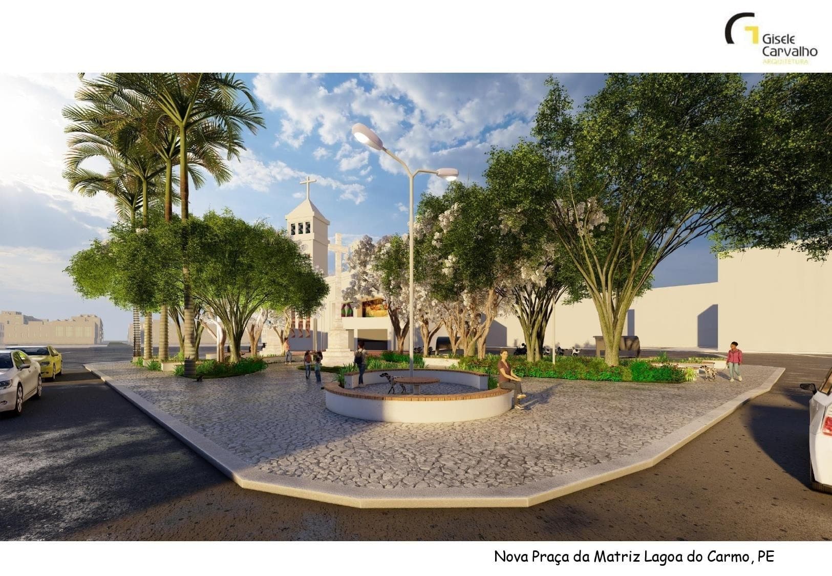 Praça Matriz de Lagoa do Carro - Imagem 8