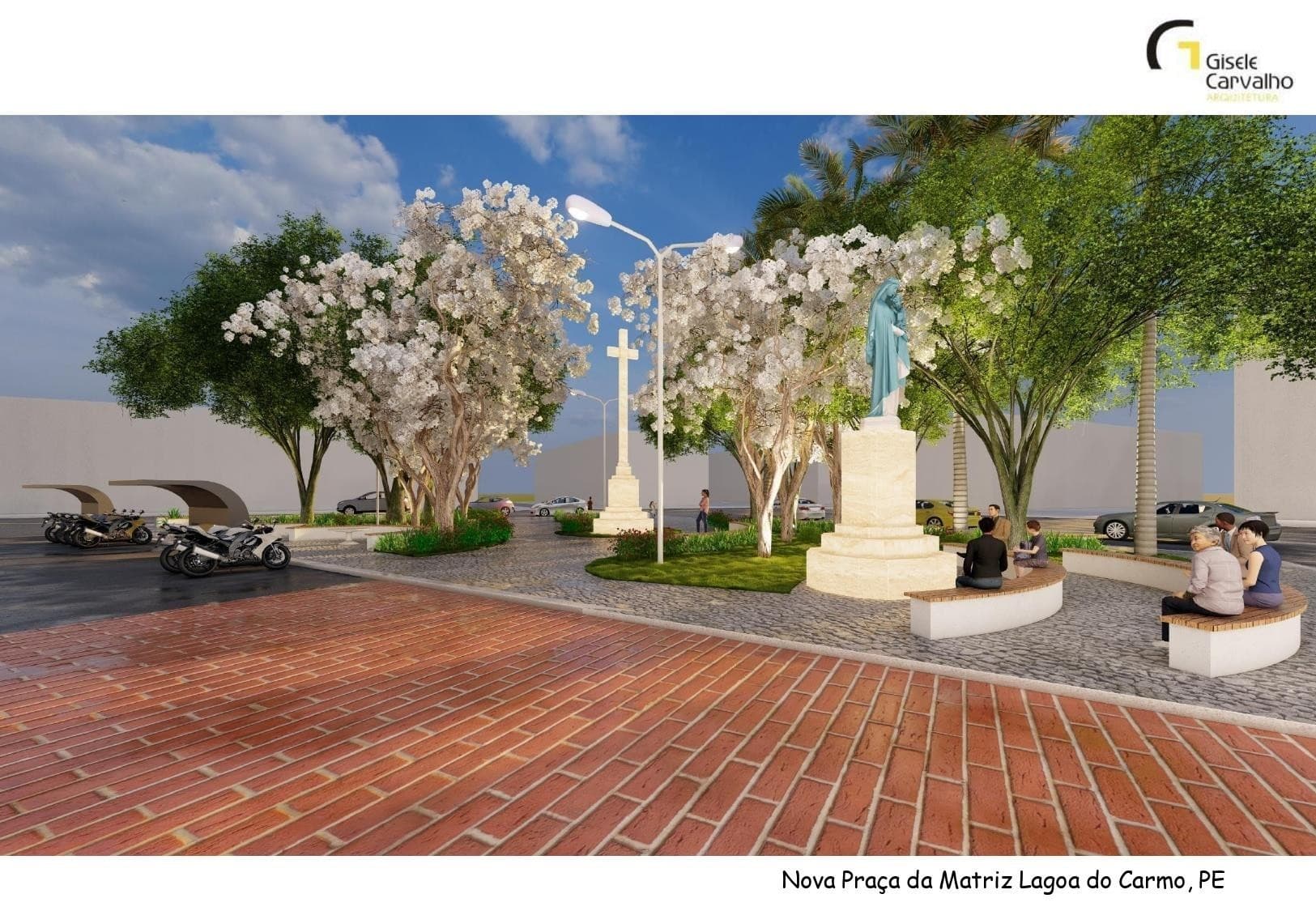 Praça Matriz de Lagoa do Carro - Imagem 9