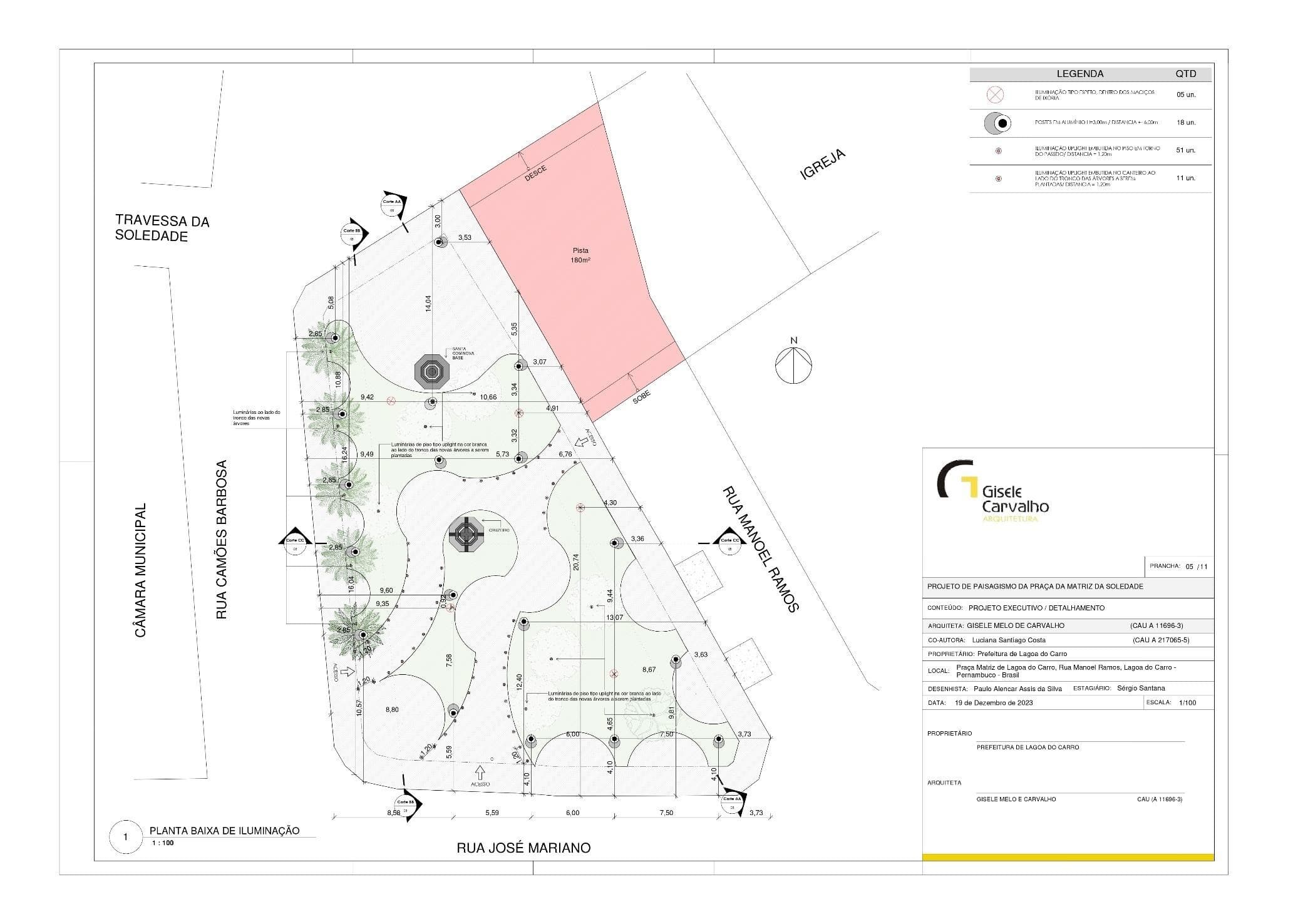 Praça Matriz de Lagoa do Carro - Imagem 4